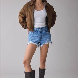 Levi's Blue Jean Shorts